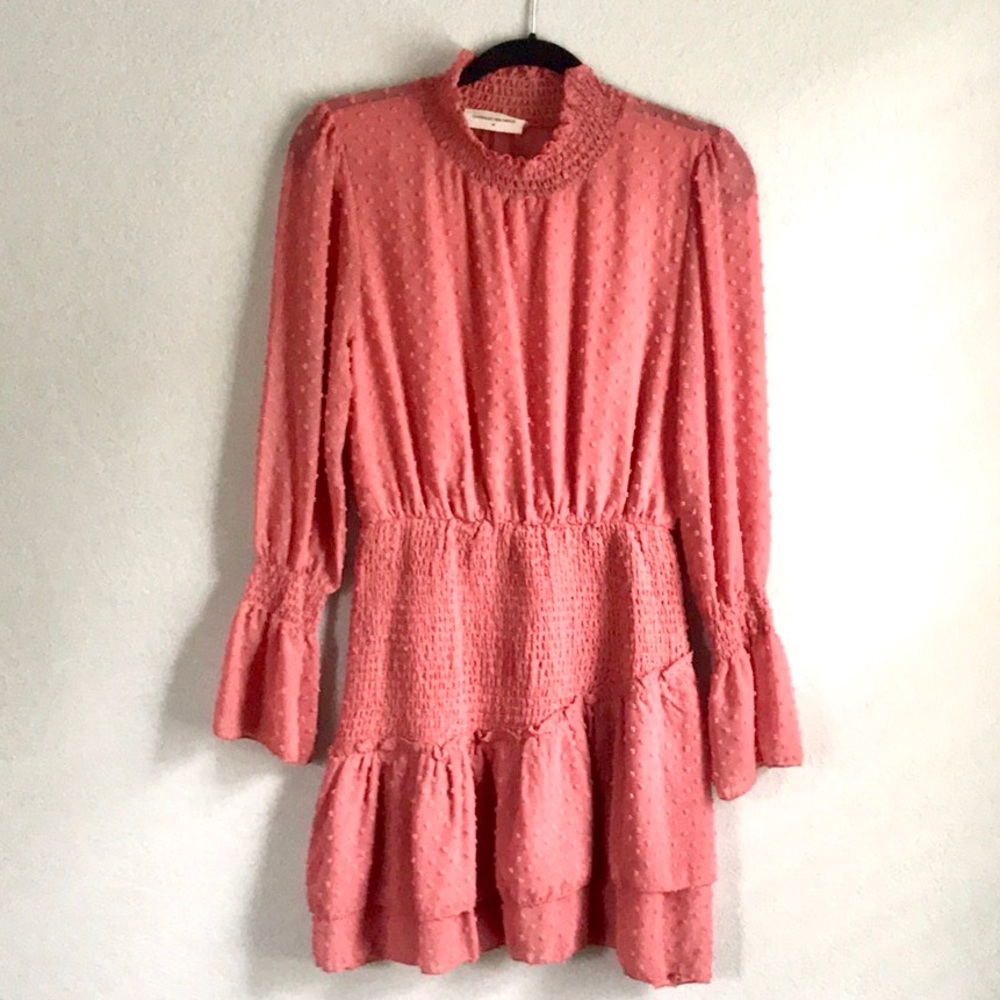 Goodnight Macaroon Inca Ruched Frilled Mini Dress - Picture 4 of 7